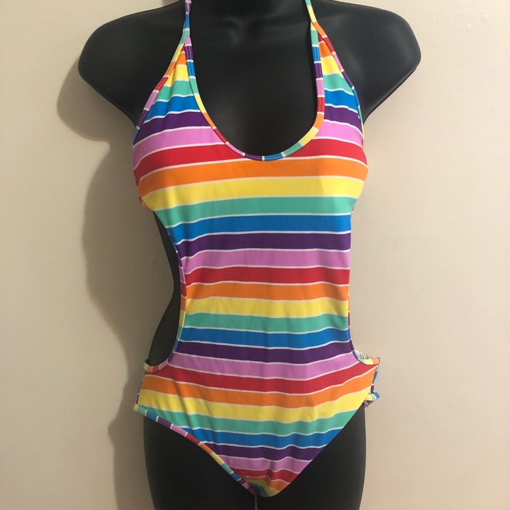 Stripe tankini